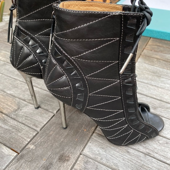 LAMB Lace Up Heels - Picture 2 of 4